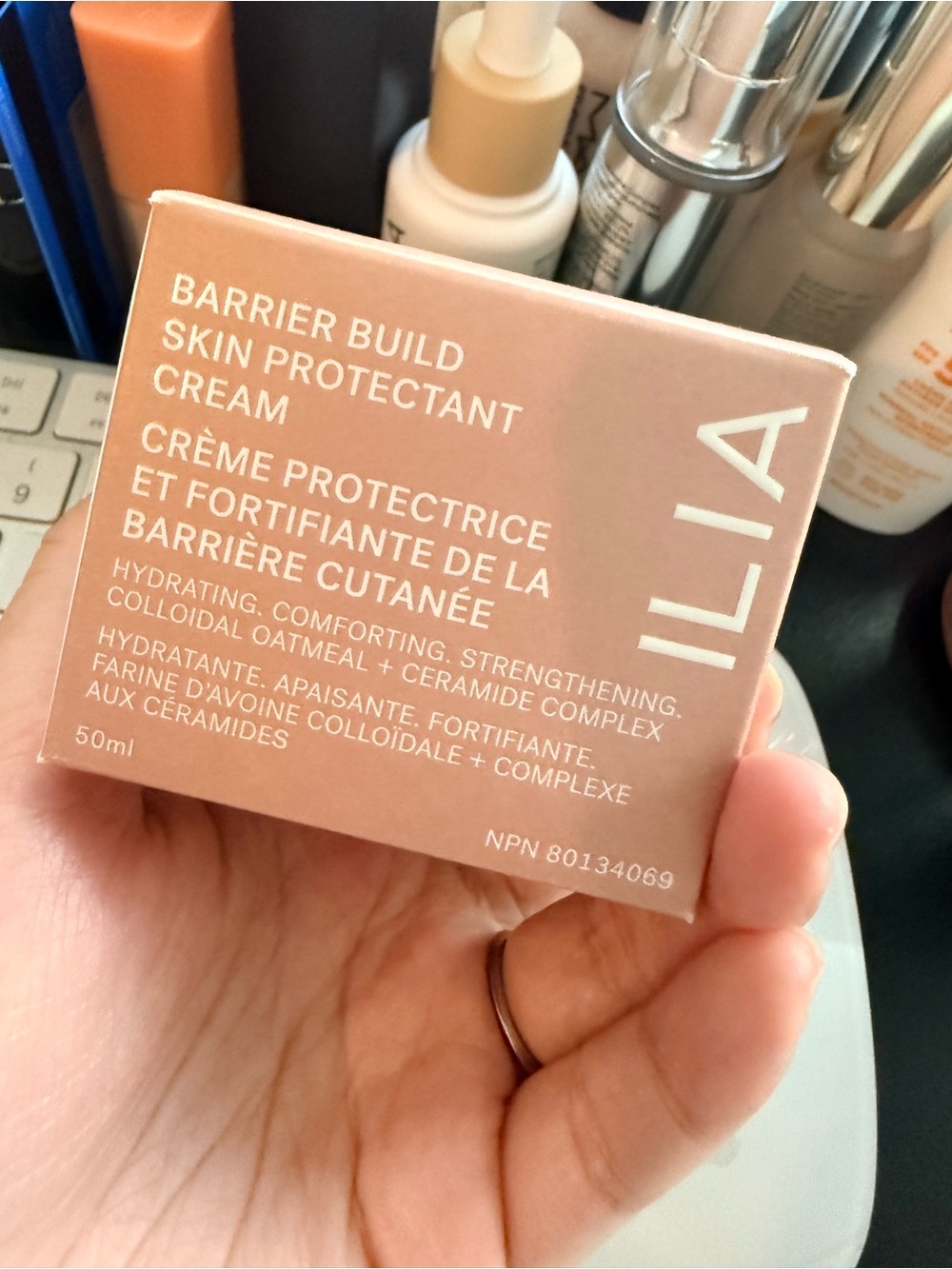 NEW Ilia Skin Barrier Build Protectant Cream